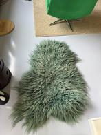 Dyreskinn schapenvacht groen 100 cm, Ophalen of Verzenden, Zo goed als nieuw