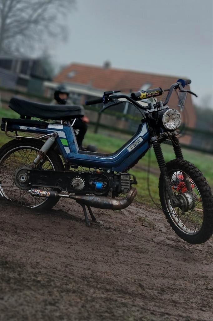 Vespa Si - 65cc - Blauwe plaat, Fietsen en Brommers, Brommers | Crossbrommers, Gebruikt, Overige merken, Ophalen