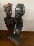 Afrikaans Houten Beeld - Groot & Uniek, Ophalen