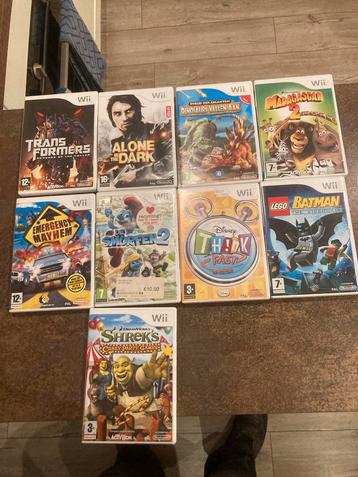 Wii Games - Diverse Collectie! beschikbaar voor biedingen