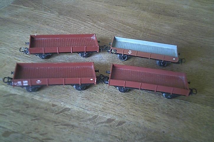 Marklin HO 4 lagebakwaogn nr. 4503, Hobby en Vrije tijd, Modeltreinen | H0, Gebruikt, Wagon, Wisselstroom, Märklin, Ophalen of Verzenden