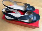 Caland sandaal zwart leer maat 43 G, Verzenden, Zwart, Sandalen of Muiltjes, Zo goed als nieuw