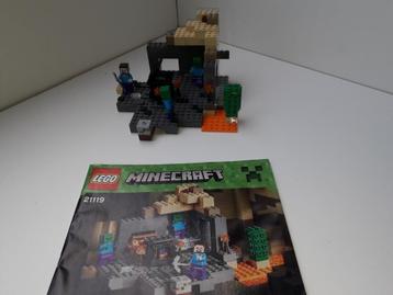 Lego, Minecraft, 21119, The Dungeon beschikbaar voor biedingen