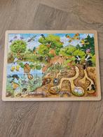 Goki puzzel 96 stukjes, Kinderen en Baby's, Speelgoed | Kinderpuzzels, 6 jaar of ouder, Meer dan 50 stukjes, Ophalen of Verzenden