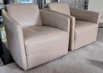 Prachtige leder fauteuil, Huis en Inrichting, Fauteuils, Ophalen, Gebruikt