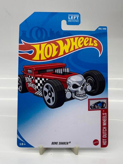 Custom Hot Wheels Bone Shaker long card, Hobby en Vrije tijd, Modelauto's | Overige schalen, Nieuw, Auto, Ophalen of Verzenden