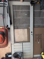Hardhouten buitendeur, Ophalen, Gebruikt, 80 tot 100 cm, 200 tot 215 cm