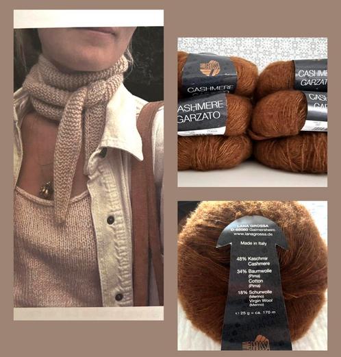 Prachtig breipakket met hoog gehalte cashmere, Hobby en Vrije tijd, Breien en Haken, Nieuw, Breien of Haken, Wol of Garen, Ophalen