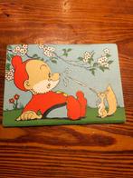 Paulus de Boskabouter Mapje met 7  kaarten Vrije Volk 1947, Ophalen of Verzenden, 1940 tot 1960