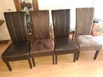 4 stoelen, Gebruikt, Bruin, Vier, Ophalen