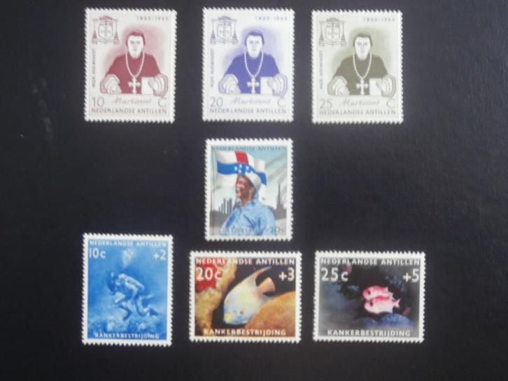 NED. ANTILLEN 1960; COMPLETE JAARGANG, Postzegels en Munten, Postzegels | Nederlandse Antillen en Aruba, Postfris, Verzenden