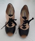 Peeptoe sandalen van Dune London, Zwart, Zo goed als nieuw, Dune London, Sandalen of Muiltjes