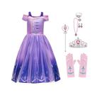 SALE*Frozen Elsa prinsesenjurk + accessoires maat 92/98