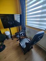 Race simulator: Logitech G920, Playseat Evolution, TV stand, Ophalen, Zo goed als nieuw