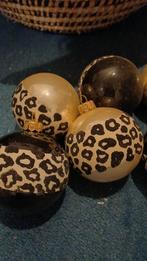 Panterprint kerstballen, Diversen, Kerst, Ophalen of Verzenden
