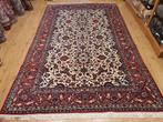 Vintage handgeknoopt perzisch tapijt najafabad 337x206, Info@SlatsAntiek.nl, Perzisch, 200 cm of meer, Ophalen of Verzenden