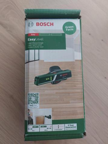 Bosch easylevel lijnlaser nieuw en ongebruikt beschikbaar voor biedingen