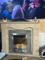 Sfeerhaard met warmte stand, Huis en Inrichting, Haarden, Ophalen of Verzenden, Zo goed als nieuw, Vrijstaande haard, Elektrische haard