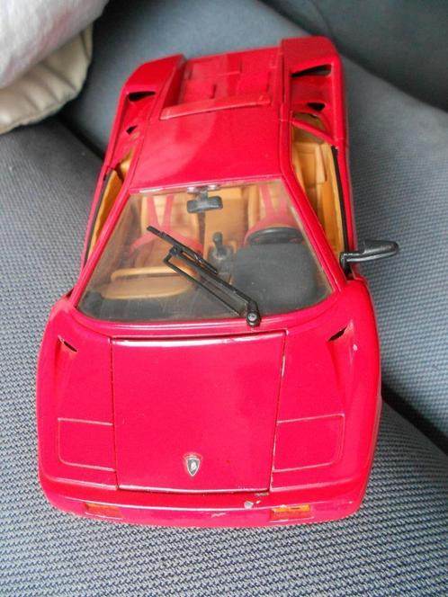 rode Lamborghini modelauto 1:18 Maisto, Hobby en Vrije tijd, Modelauto's | 1:18, Gebruikt, Auto, Maisto, Ophalen
