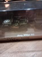 Jeep Willys MB - Atlas Collectie - Schaal 1:43, Hobby en Vrije tijd, Modelbouw | Auto's en Voertuigen, Overige merken, Auto, 1:32 tot 1:50