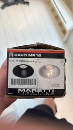 7x Maretti CAVO MR16 zwart inbouw spot, Metaal of Aluminium, Nieuw, Ophalen of Verzenden, Inbouw