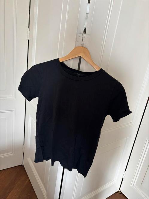 Cos off black tshirt, washed grey, zwart shirt, maat S, Kleding | Dames, T-shirts, Zo goed als nieuw, Maat 36 (S), Zwart, Korte mouw