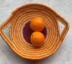 Handmade schaal mand Ghana nieuw, Nieuw, Ophalen of Verzenden