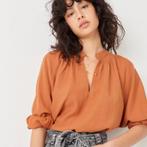 Terracotta blouse sessun maat L, Kleding | Dames, Overige kleuren, Sessun, Maat 42/44 (L), Ophalen of Verzenden