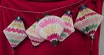 Mooie vintage lampions - vijf stuks - jaren 50 - (A), Antiek en Kunst, Ophalen of Verzenden