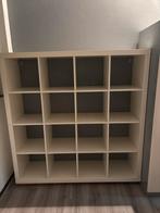 IKEA Vakkenkast - 16 vakken - 1.5x1.5m, Ophalen, Met plank(en), Kunststof, Gebruikt