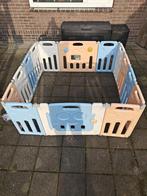 Grote baby grondbox met deur en speelpaneel, Ophalen