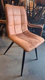 16 horeca eetkamer trendy microvezel vintage leer kuip, Ophalen of Verzenden, Zo goed als nieuw, Metaal, Vijf, Zes of meer stoelen