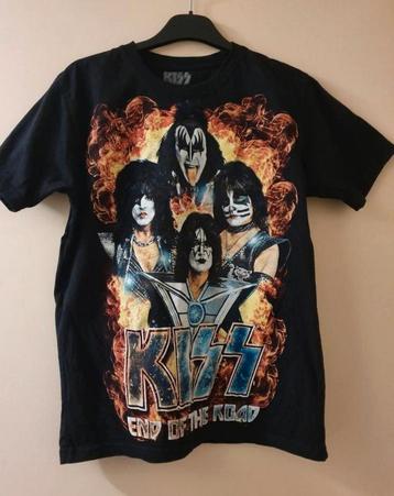 Kiss tourshirt end of the road moscow maat M beschikbaar voor biedingen