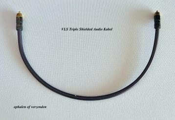 VLS triple shield ultra O.F.C. HI-FI kabel 54 cm V.L.S. beschikbaar voor biedingen