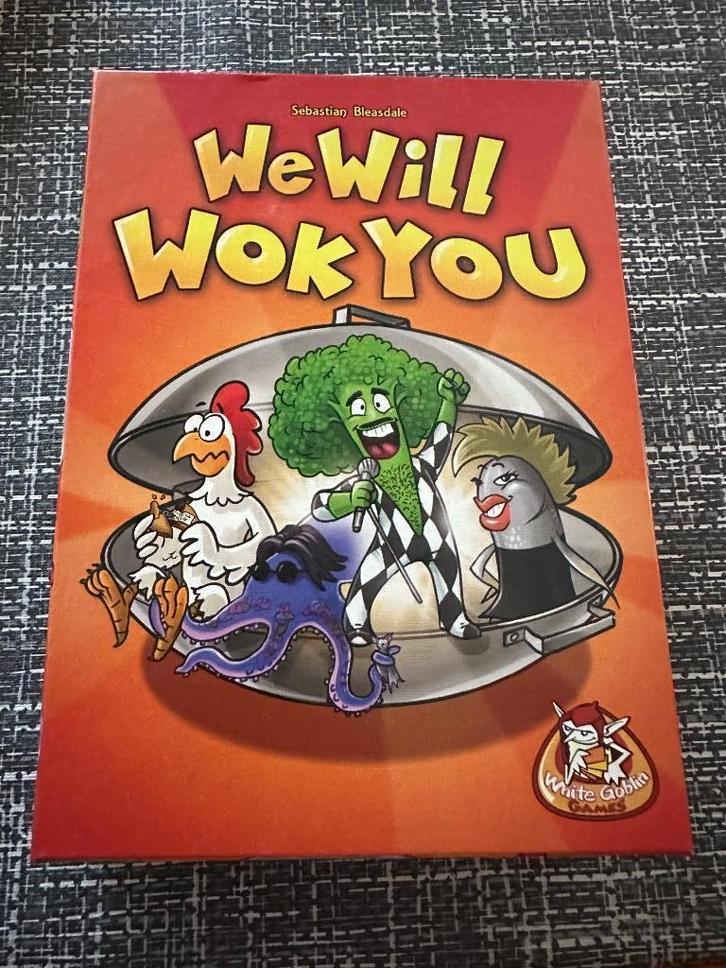 We Will Wok You (White Goblin), Hobby en Vrije tijd, Gezelschapsspellen | Kaartspellen, Gebruikt, Ophalen of Verzenden