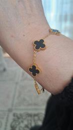 Gouden van Cleef  armband, Sieraden, Tassen en Uiterlijk, Armbanden, Staal, Nieuw, Ophalen of Verzenden, Met bedels of kralen