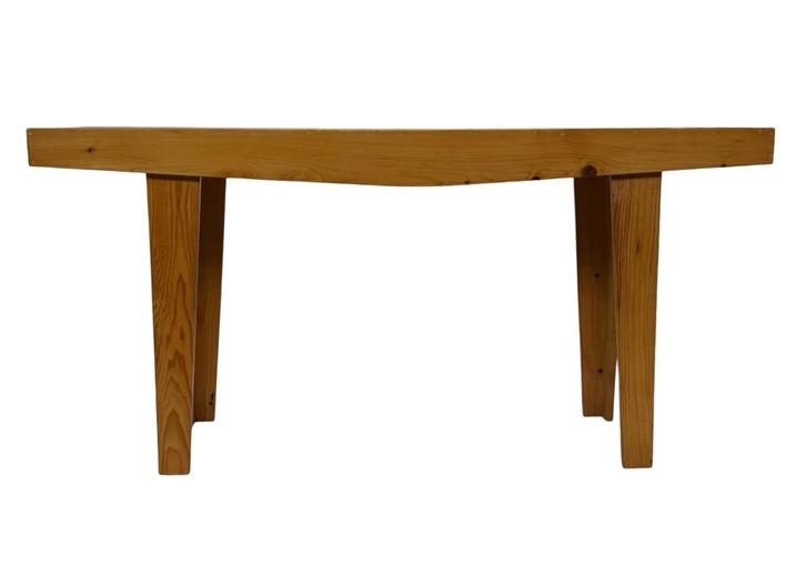 Vintage pinewood sidetable jaren 60 handgemaakt bijzettafel, Huis en Inrichting, Tafels | Sidetables, Gebruikt, 25 tot 50 cm, Rechthoekig