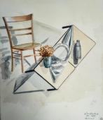 Louis van Gorkum - Stil leven 44x43, Ophalen of Verzenden