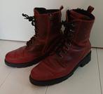 Z.g.a.n. Panama Jack enkellaarzen/boots rood 40., Kleding | Dames, Schoenen, Ophalen, Zo goed als nieuw, Rood