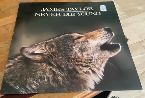 VINYL LP JAMES TAYLOR NEVER DIE YOUNG 1989 CBS HOLLAND, Cd's en Dvd's, Vinyl | Rock, Nieuw in verpakking, Poprock, Verzenden