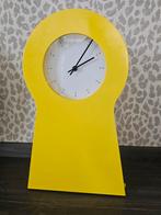 Ikea Gele Vintage klok, Huis en Inrichting, Woonaccessoires | Klokken, Ophalen of Verzenden, Zo goed als nieuw, Analoog, Staande klok