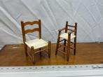Poppenhuis Stoeltjes - Set van 2, Verzamelen, Poppenhuizen en Toebehoren, Ophalen of Verzenden, Gebruikt, Poppenhuis