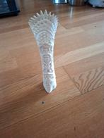 Ivoren beeldje met gedetailleerde gravures, Antiek en Kunst, Ophalen of Verzenden