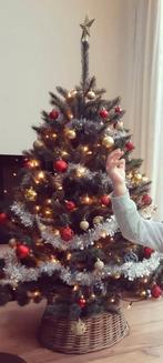 Kunstkerstboom romagne 155cm hoog, Diversen, Kerst, Ophalen, Zo goed als nieuw
