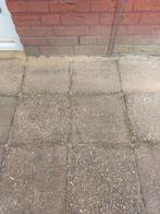 Gratis tegels terras, Ophalen, Gebruikt, 10 m² of meer, Beton
