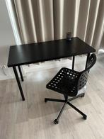 Ikea tafel + bureaustoel, Ophalen of Verzenden, Zo goed als nieuw