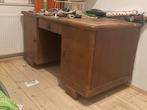 Zwaar houten buro., Huis en Inrichting, Barren, Ophalen, Gebruikt