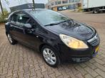 Opel Corsa 1.2 16V Enjoy (bj 2006), Auto's, Gebruikt, 1229 cc, Zwart, Origineel Nederlands