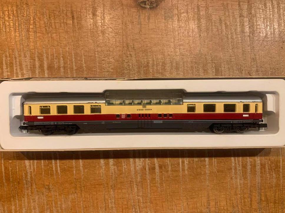 Arnold Rapido 0385 panorama rijtuig TEE, Hobby en Vrije tijd, Modeltreinen | N-Spoor, Arnold, Gebruikt, Gelijkstroom, Wagon