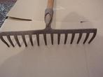 Tuin Hark met houten greep - handvat, Ophalen, Gebruikt, Hark